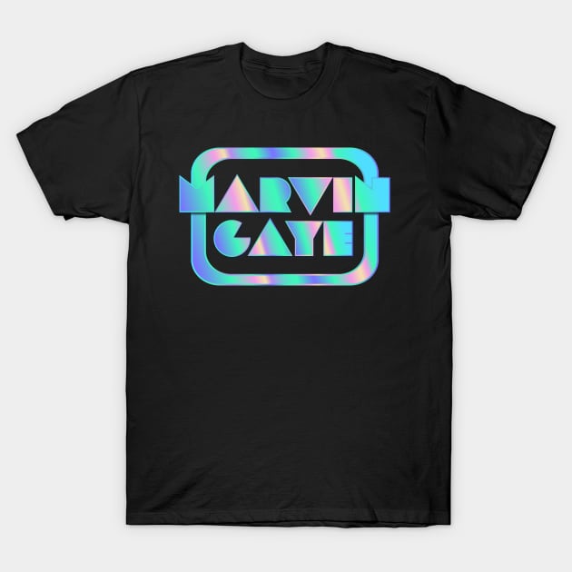 Marvin Gaye // Original Retro Style Typography Design T-Shirt by DankFutura